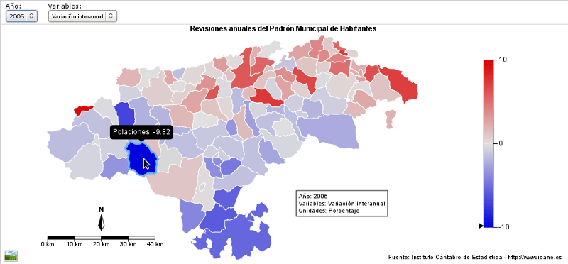 Captura mapas ICANE