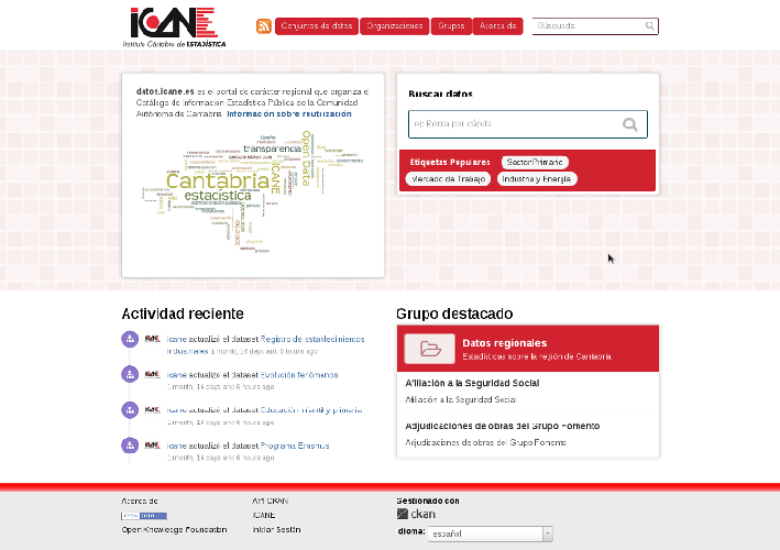 Captura tema ICANE