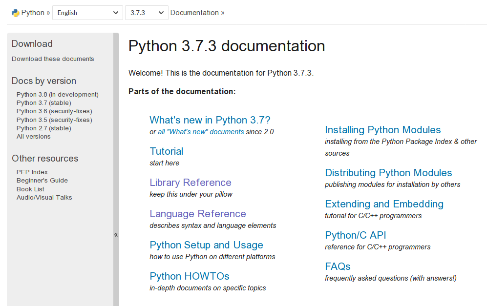 python_documentation